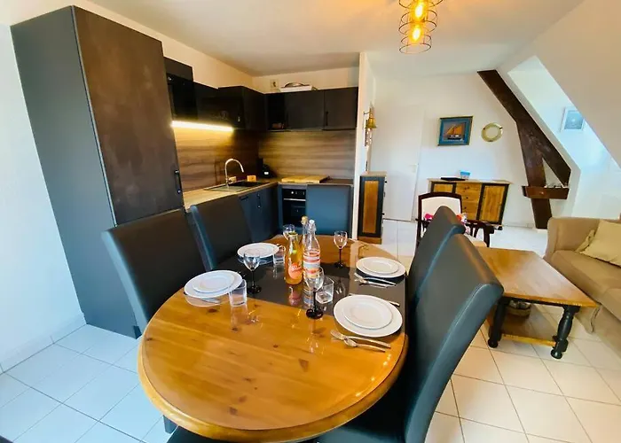 Apartament Escale A Balbec- Proche Et Centre